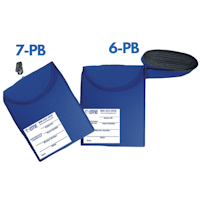 6-PB BLUE FOAM POUCH
