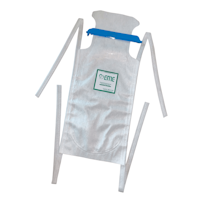 IB-3 LARGE ICE BAG W/ STRINGS TIES