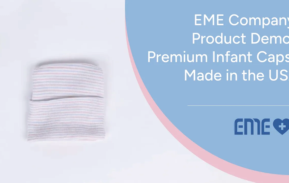 Product Demo: Premium Infant Caps, Made in the USA