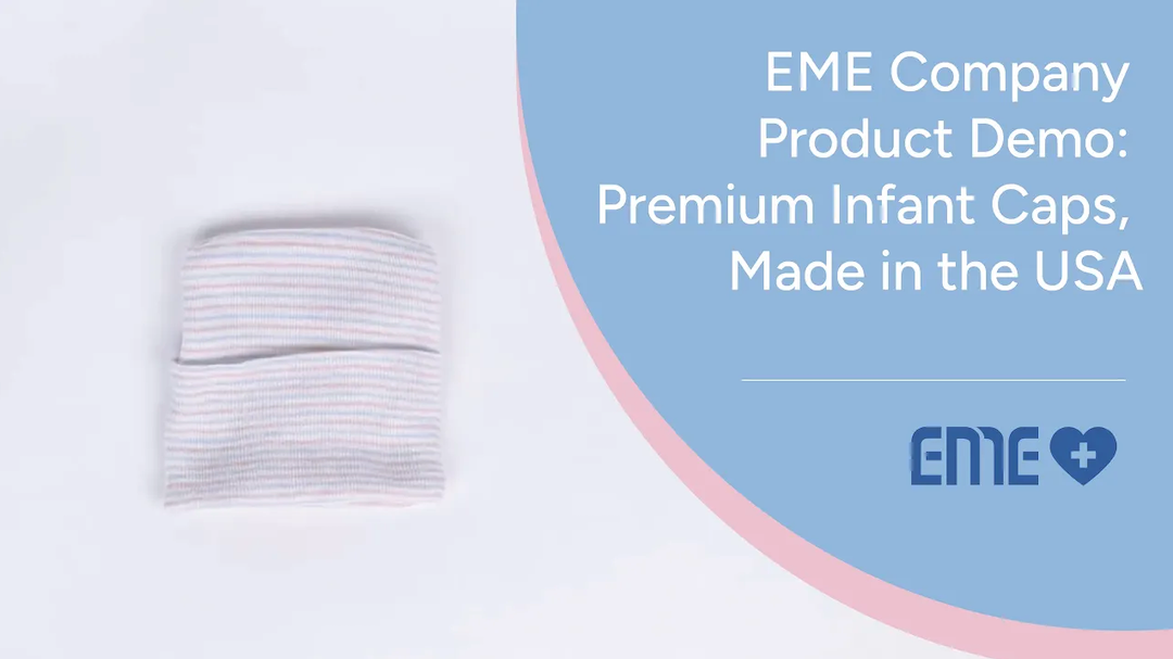 Product Demo: Premium Infant Caps, Made in the USA