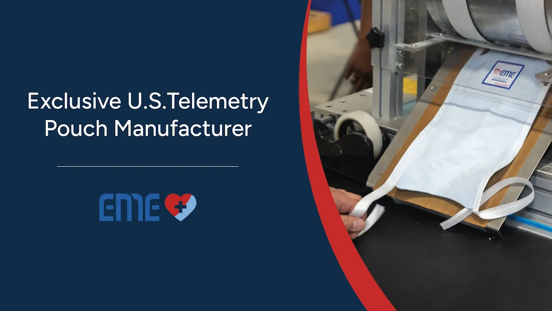 EME Is the Exclusive U.S. Manufacturer of Telemetry Pouches