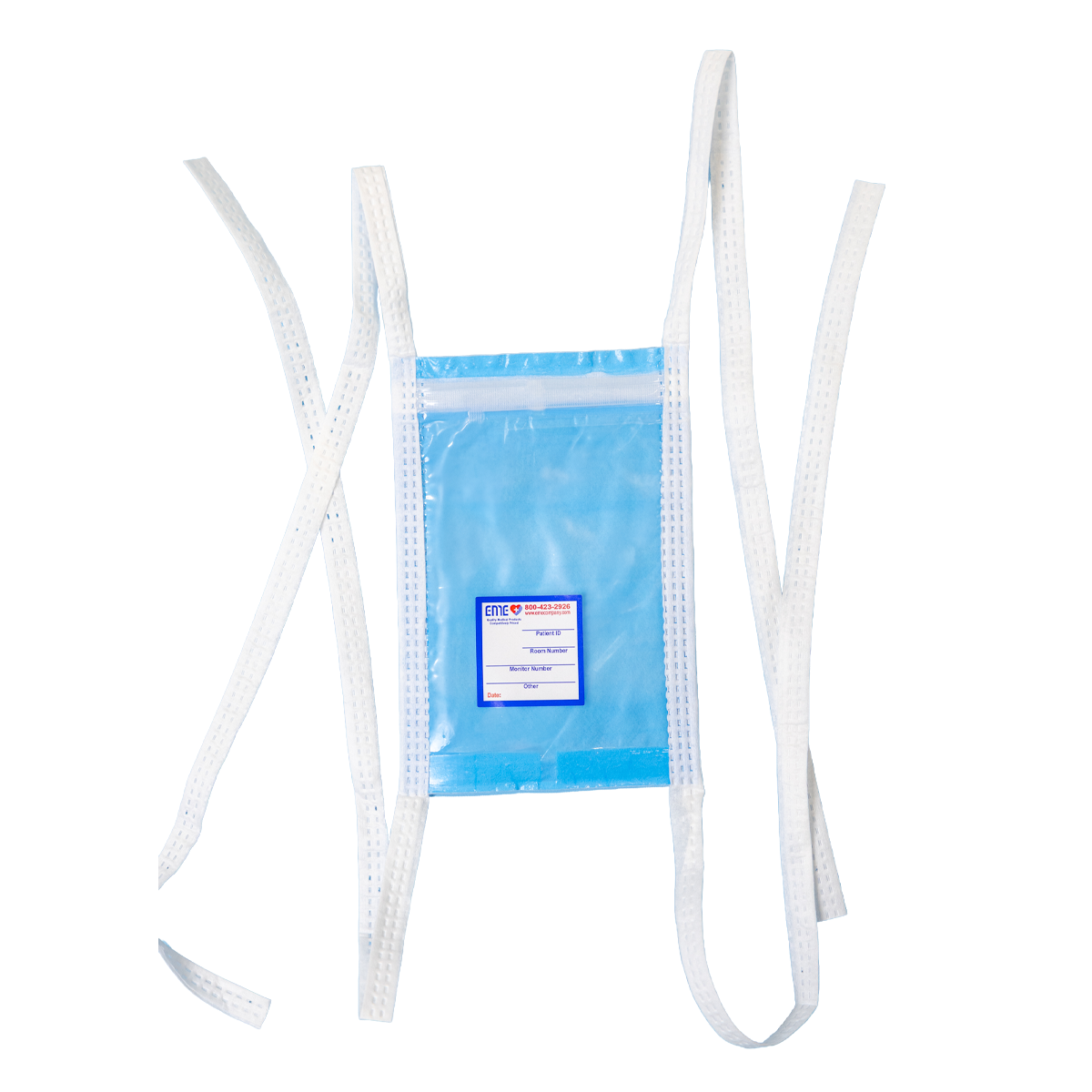 Clear Front Pouch With Polyester Backing